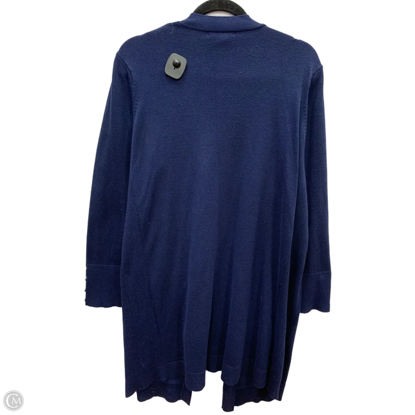 Sweater Cardigan By 89th And Madison In Navy, Size: 2x