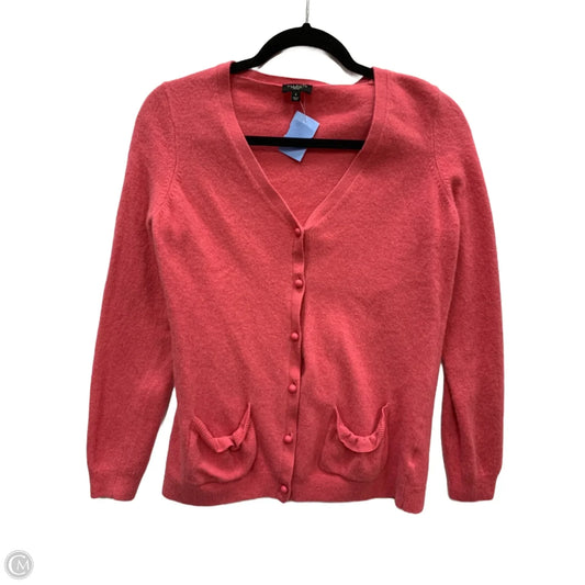 Sweater Cardigan By Talbots In Pink, Size: Sp