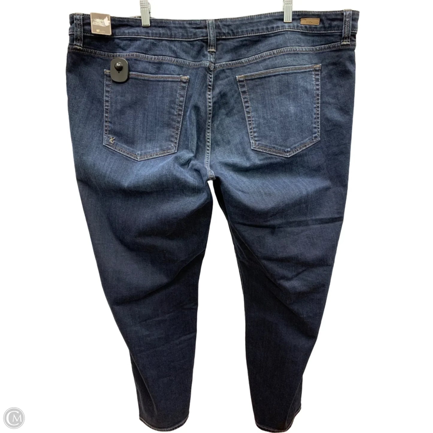 Jeans Straight By Kut In Blue Denim, Size: 24
