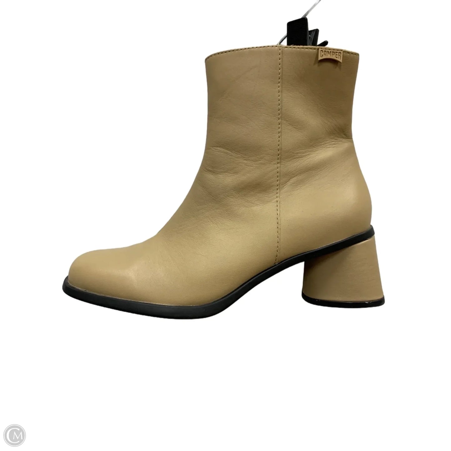 Boots Ankle Heels By Camper In Tan, Size: 8.5