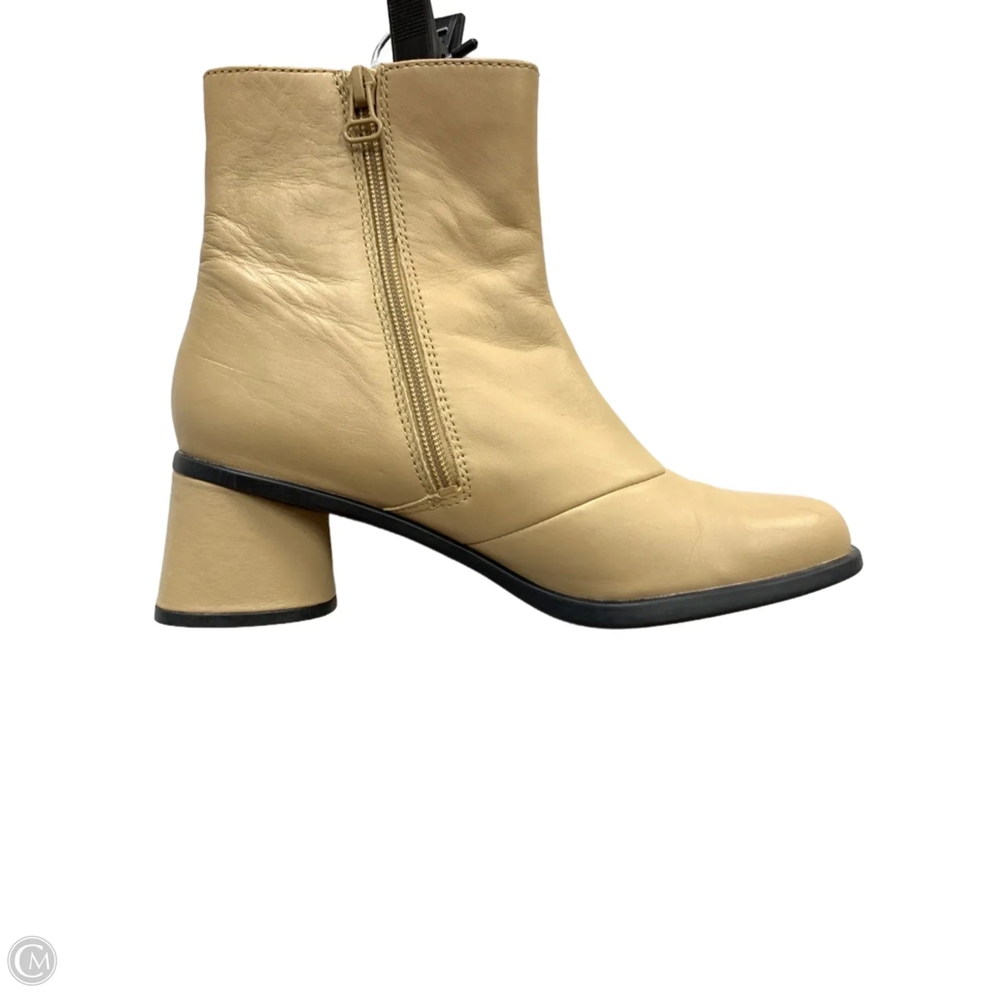 Boots Ankle Heels By Camper In Tan, Size: 8.5