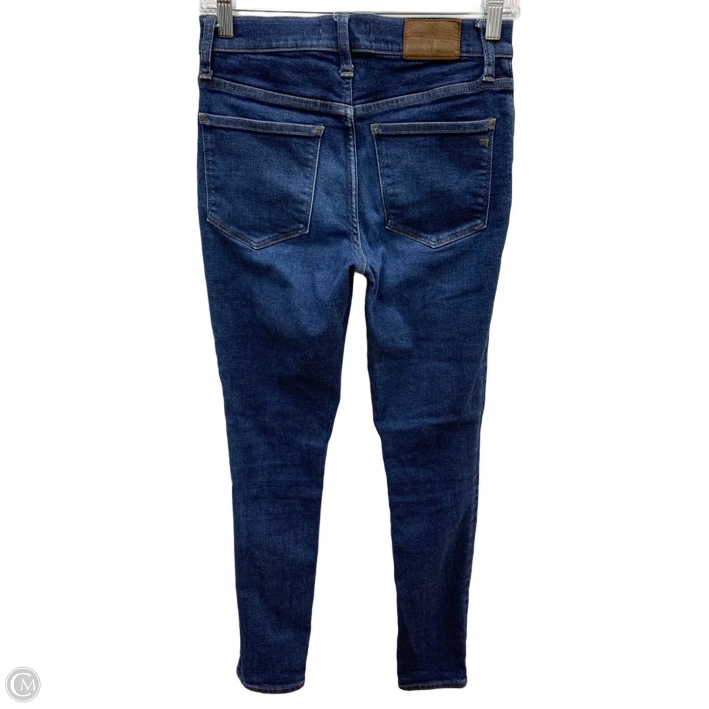Jeans Skinny By Madewell In Blue Denim, Size: 0