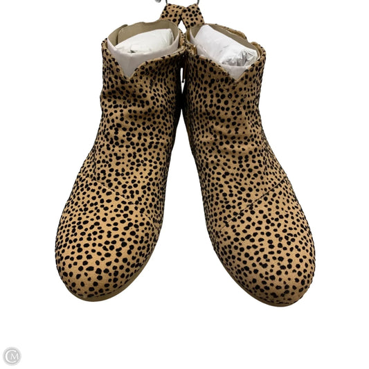 Shoes Heels Wedge By Toms In Animal Print, Size: 5