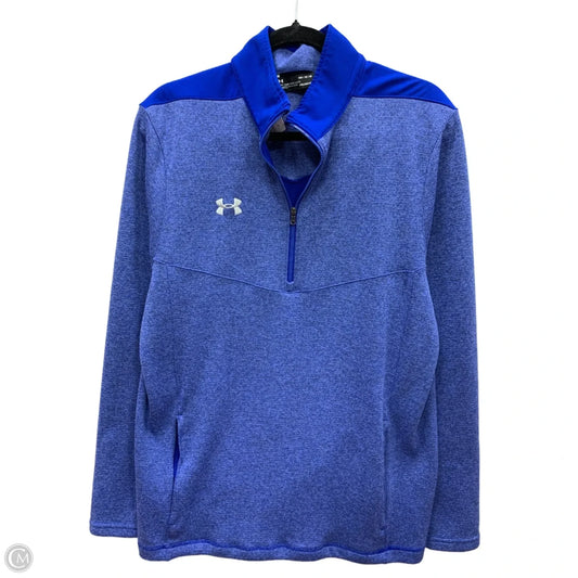 Sweatshirt Collar By Under Armour In Blue, Size: M