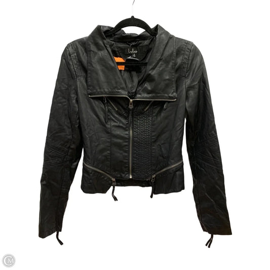 Jacket Moto By Lulus In Black, Size: S