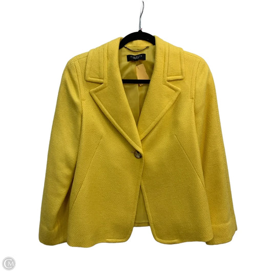 Blazer By Talbots In Yellow, Size: 8