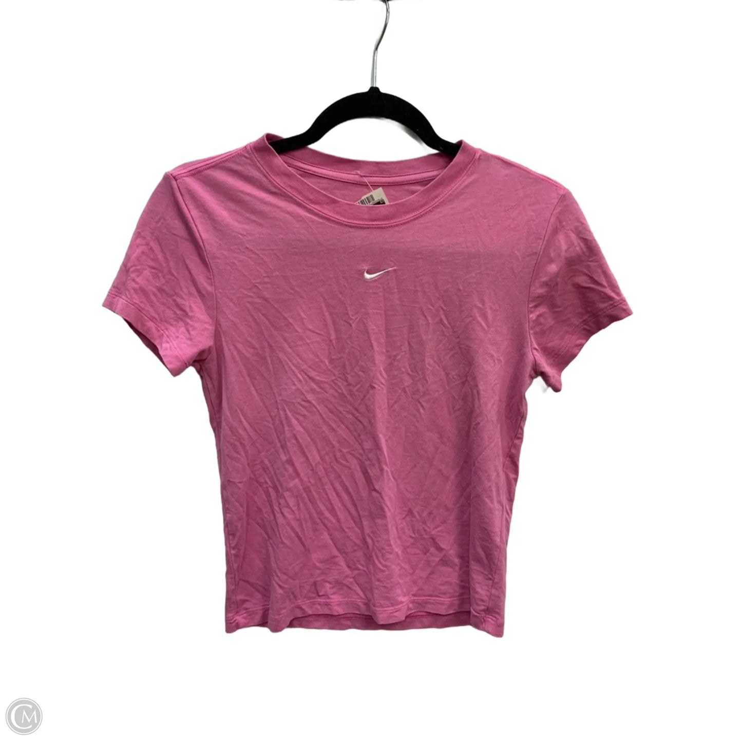 Top Short Sleeve By Nike In Pink, Size: S