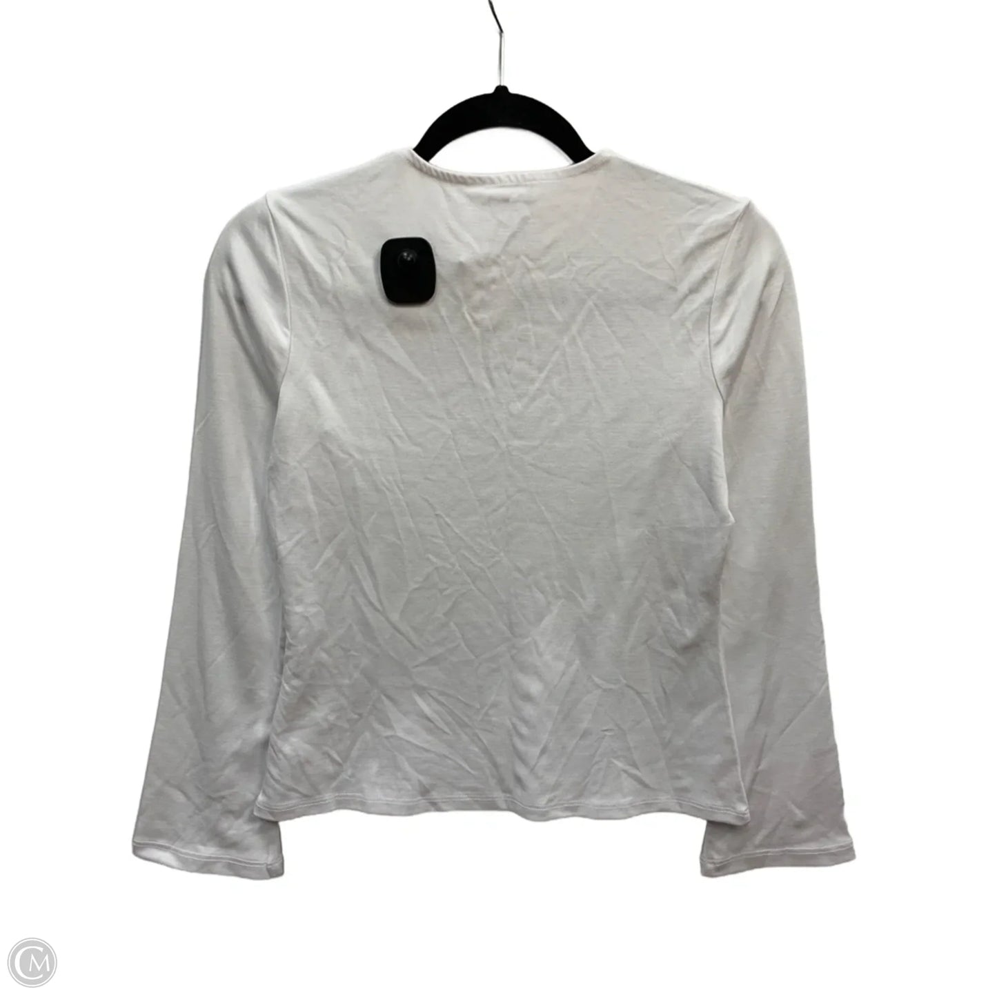 Top Long Sleeve By Tahari In White, Size: Xs