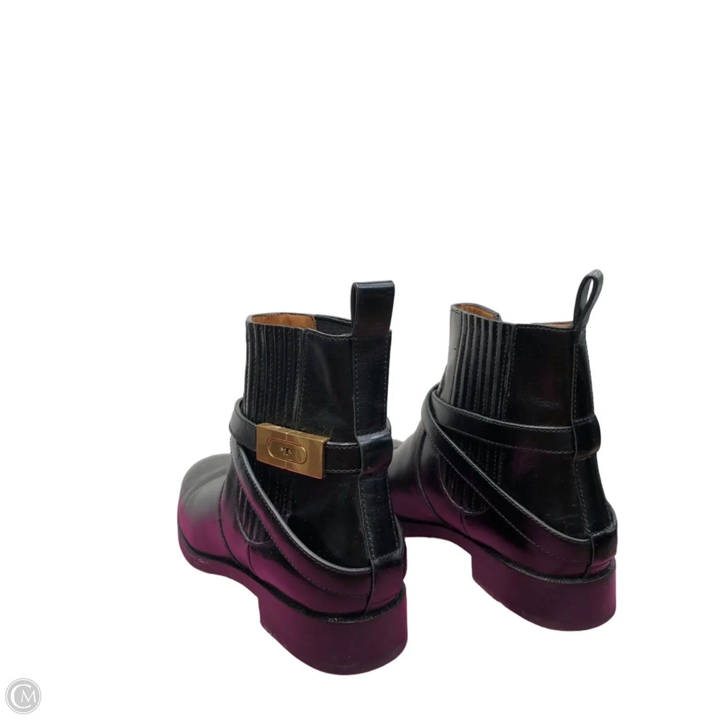 Boots Designer By Tory Burch In Black, Size: 9