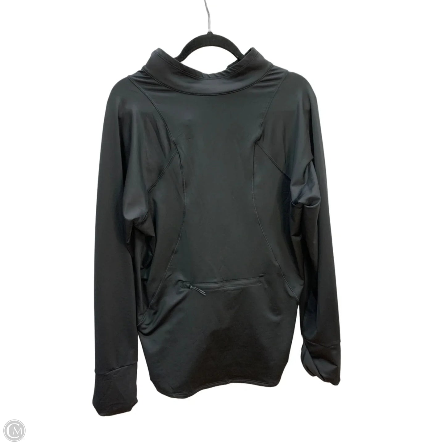 Athletic Sweatshirt Collar By Athleta In Black, Size: Xl