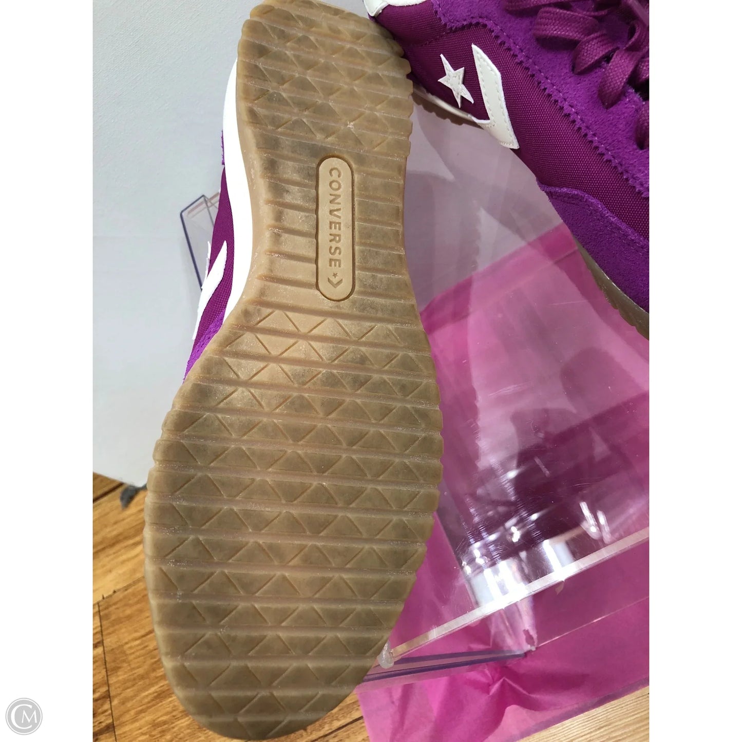 Shoes Sneakers By Converse In Purple, Size: 10.5