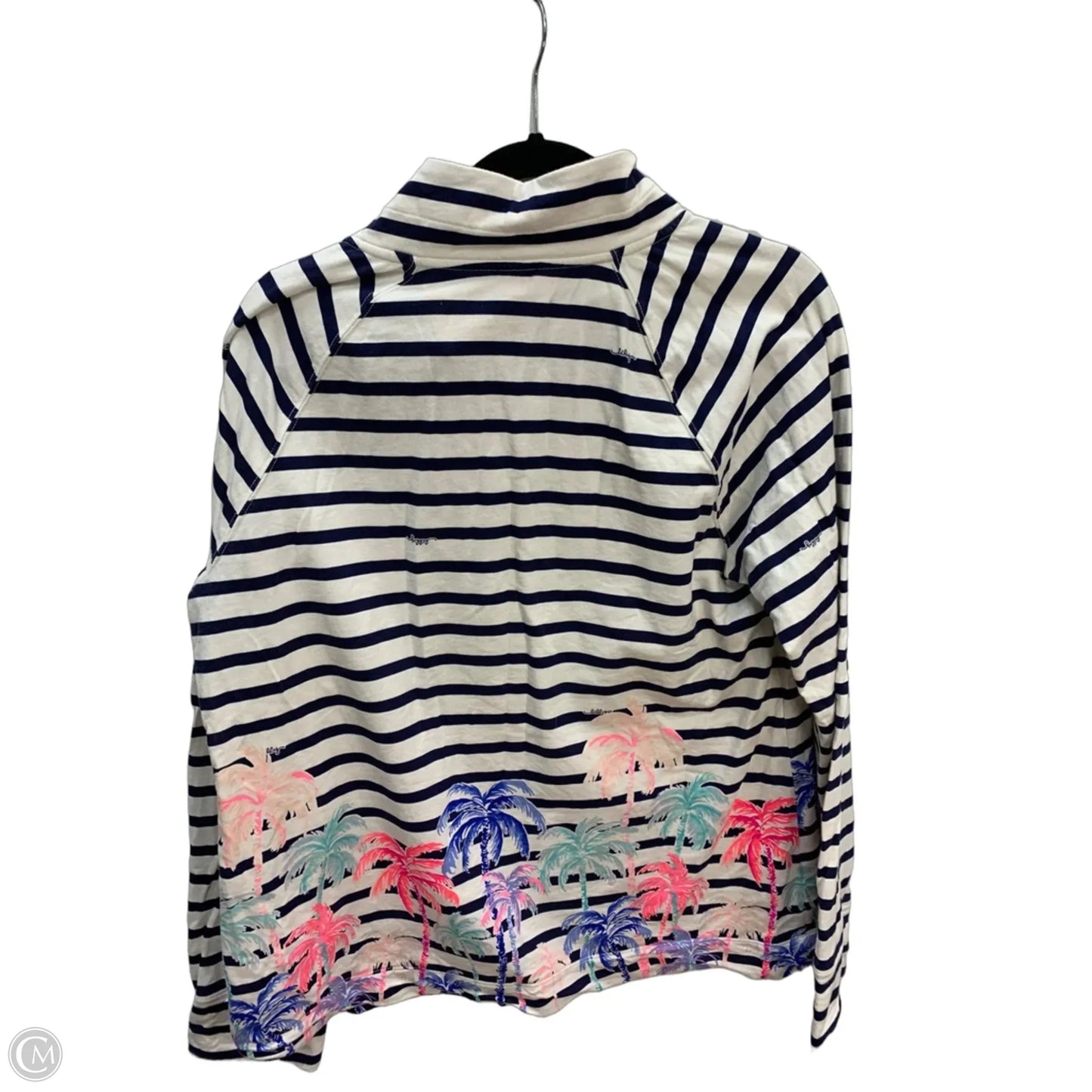 Sweater Designer By Lilly Pulitzer In Striped Pattern, Size: Xl