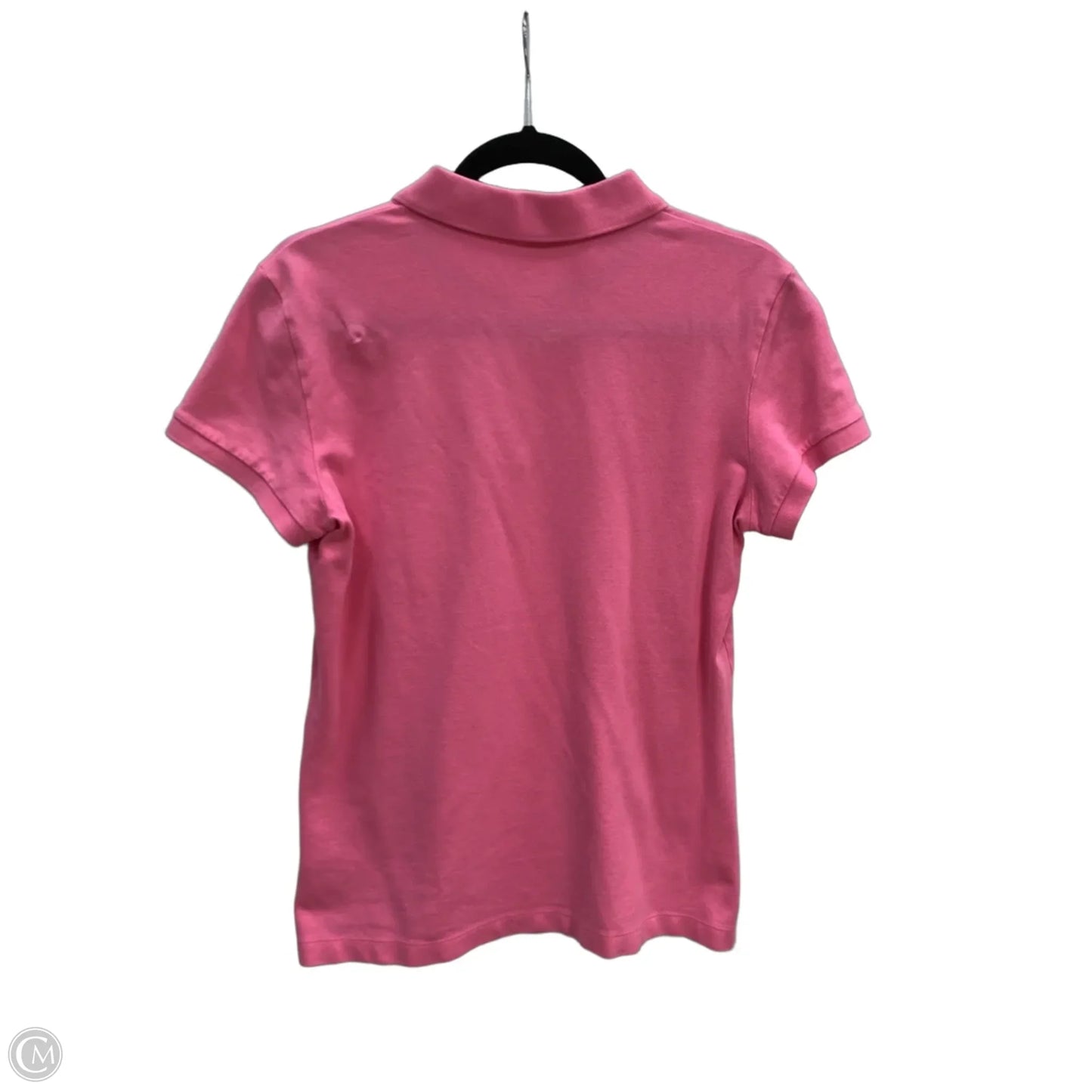 Top Short Sleeve Designer By Lilly Pulitzer In Pink, Size: L