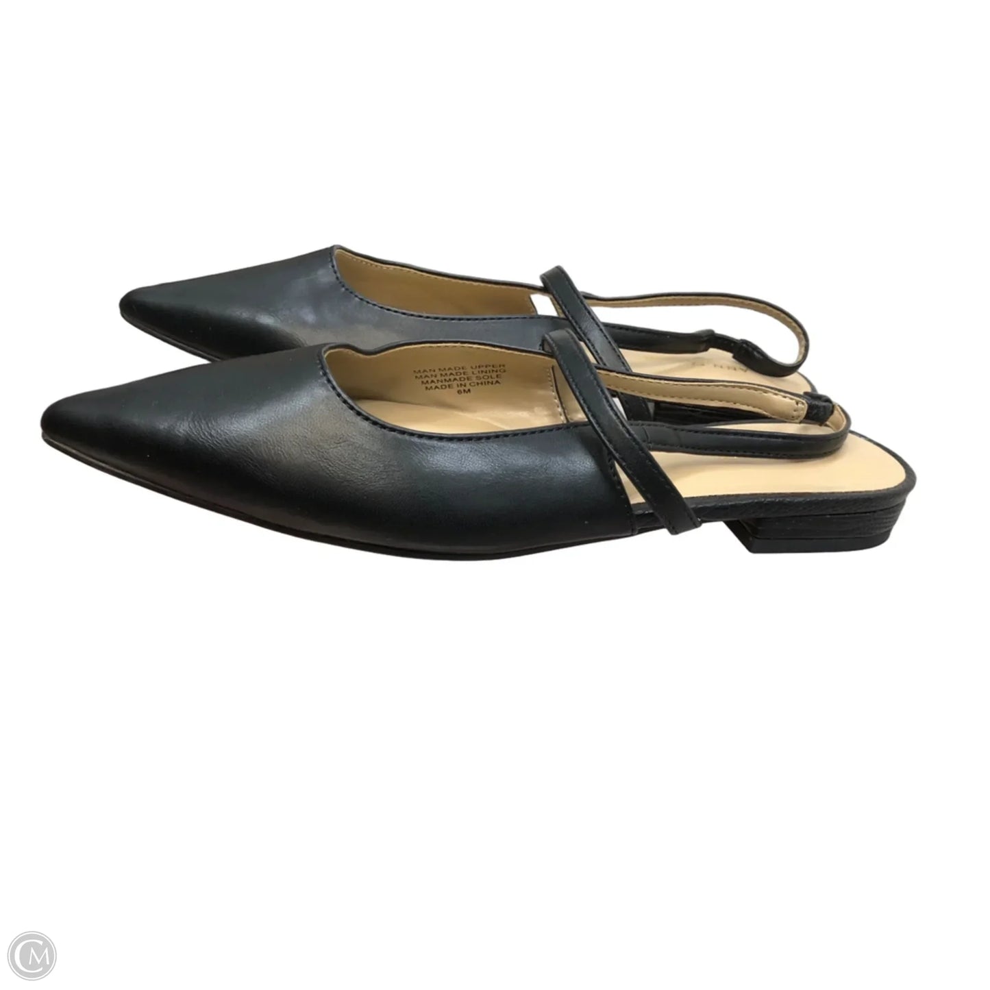 Shoes Flats By Ann Taylor In Black, Size: 6