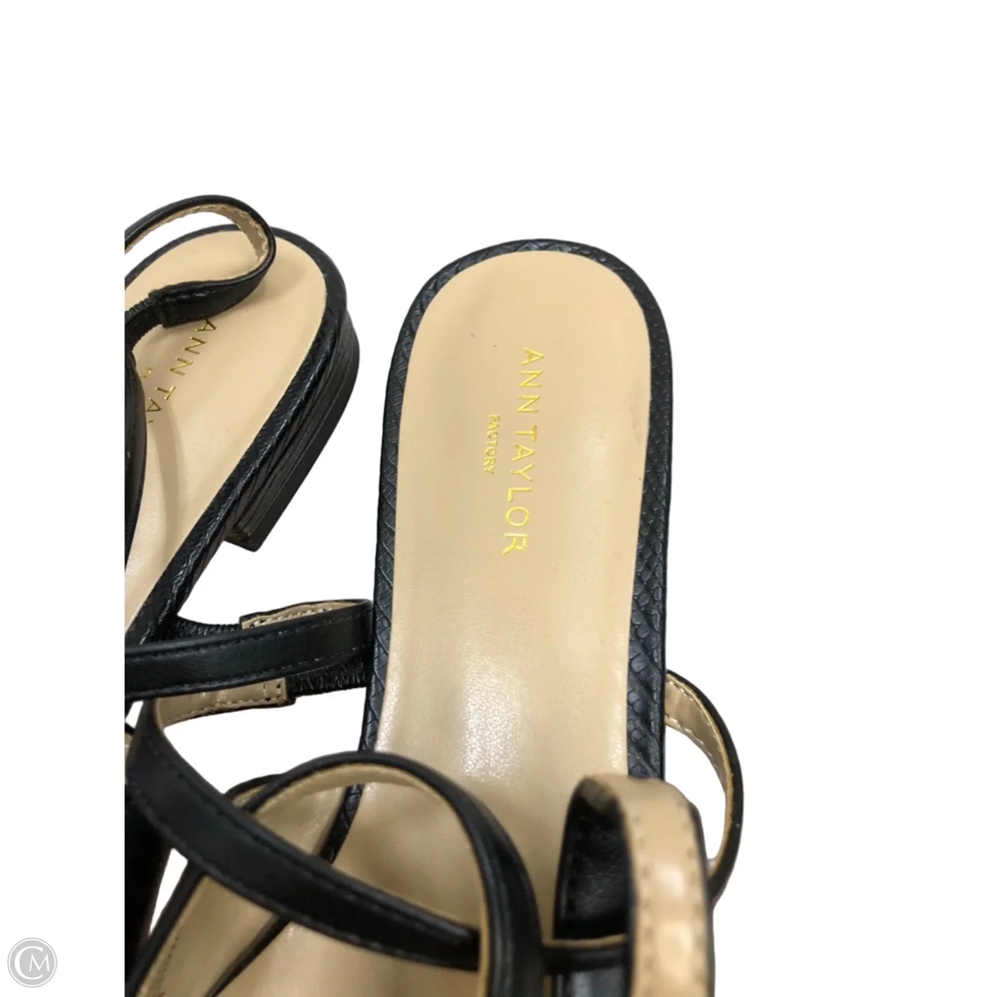 Shoes Flats By Ann Taylor In Black, Size: 6