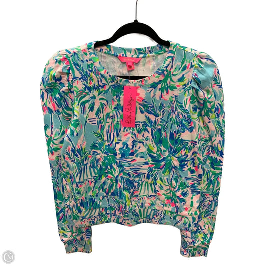 Top Long Sleeve Designer By Lilly Pulitzer In Multi-colored, Size: S