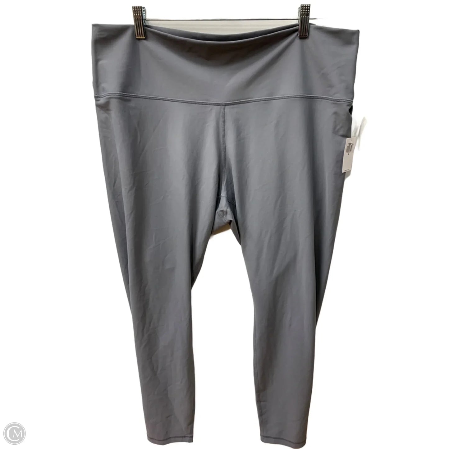 Athletic Leggings By Old Navy In Grey, Size: 2x