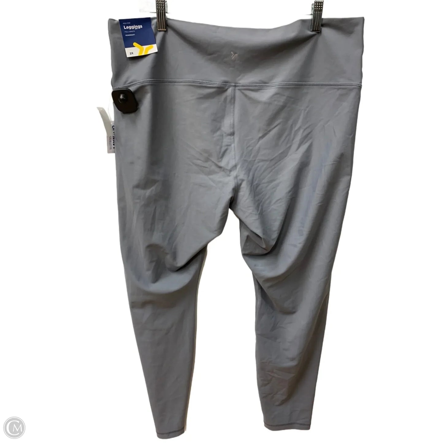 Athletic Leggings By Old Navy In Grey, Size: 2x