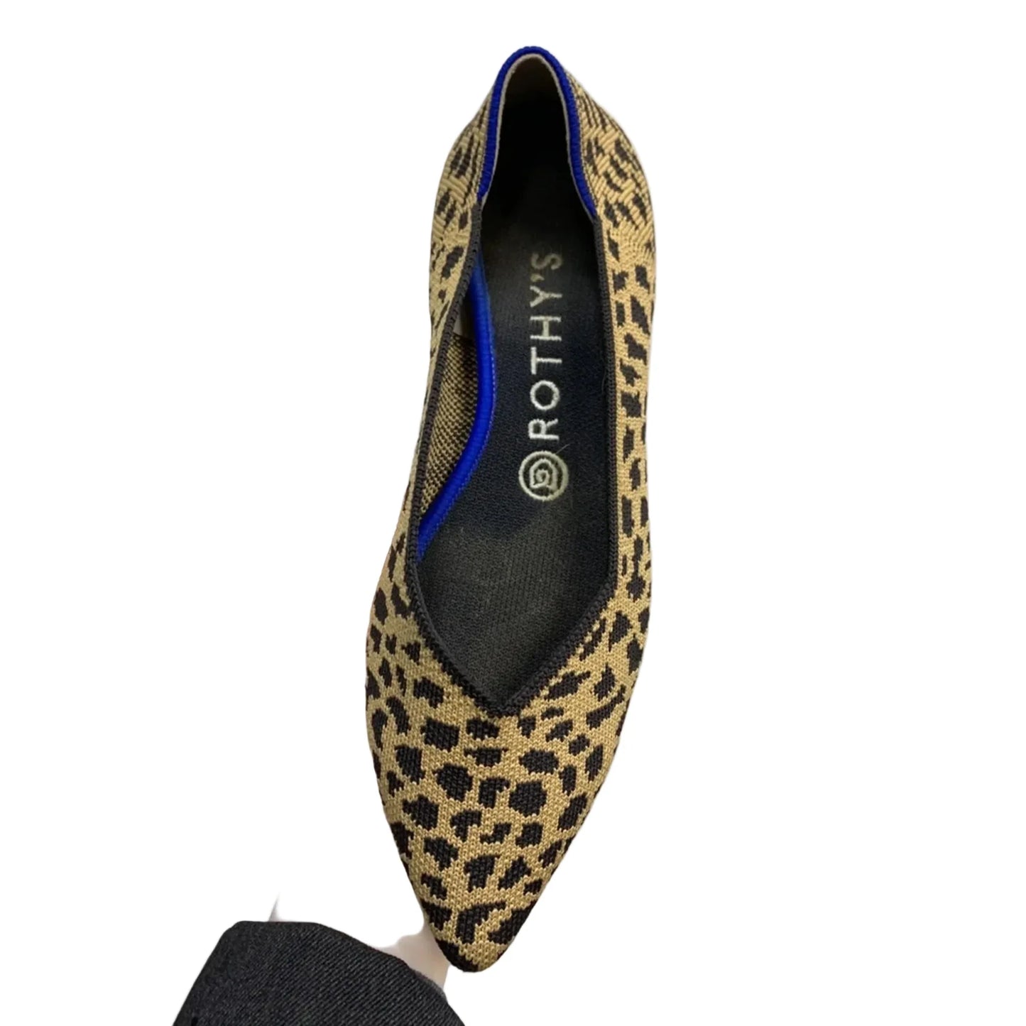 Shoes Flats By Rothys In Leopard Print, Size: 8