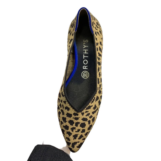 Shoes Flats By Rothys In Leopard Print, Size: 8