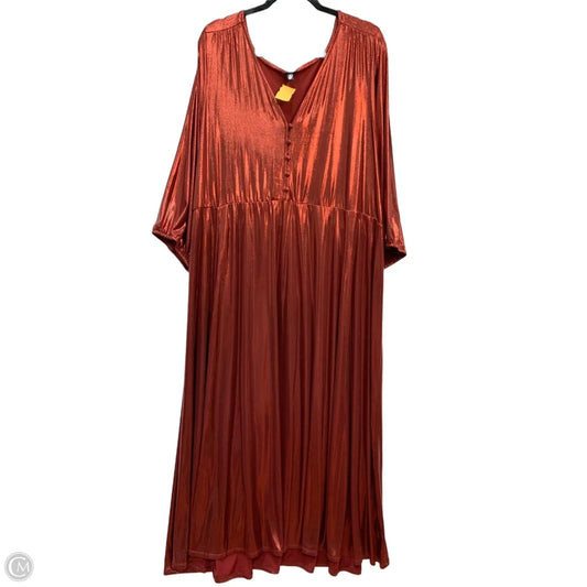 Dress Party Long By Torrid In Red, Size: 4x