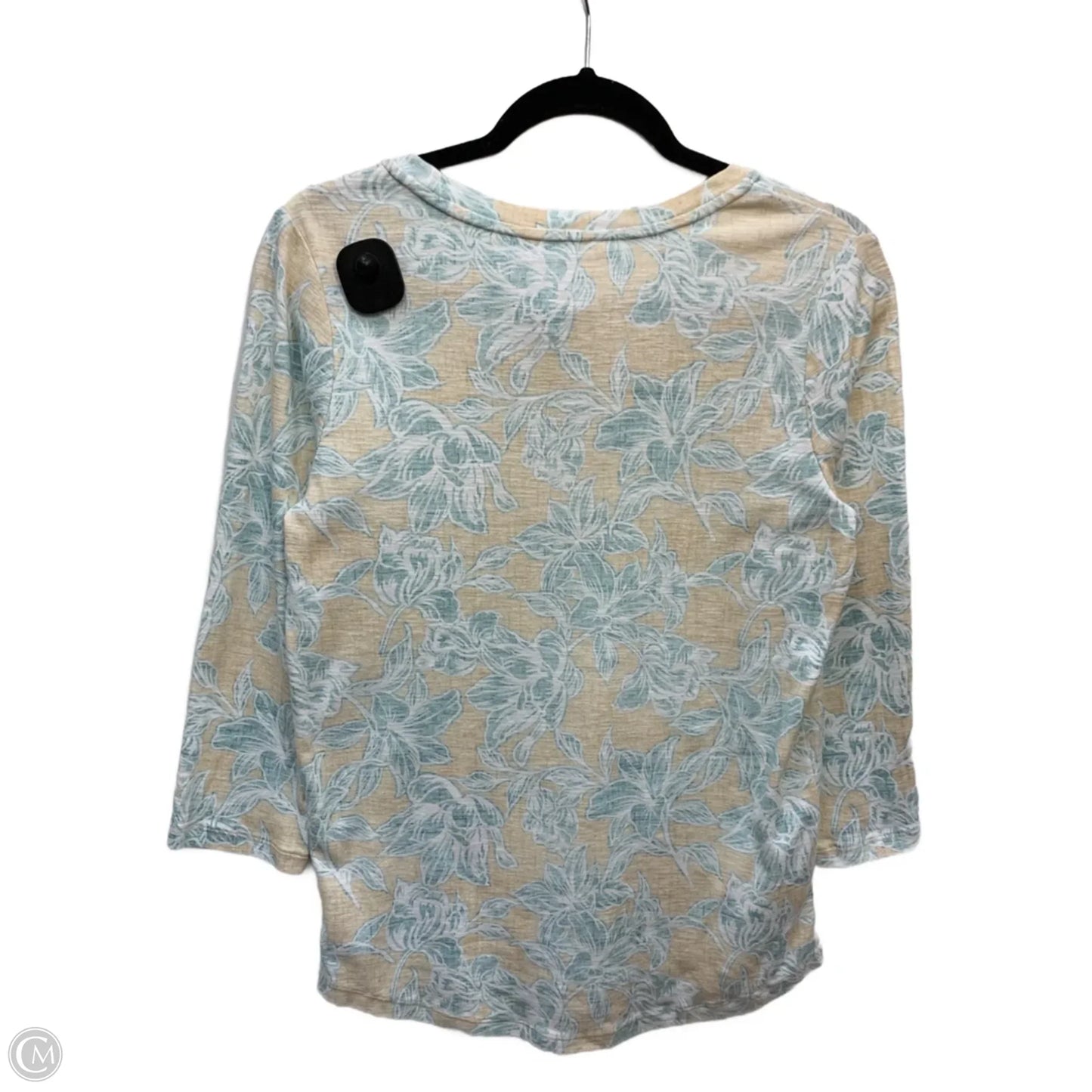 Top Long Sleeve By Tommy Bahama In Floral Print, Size: S