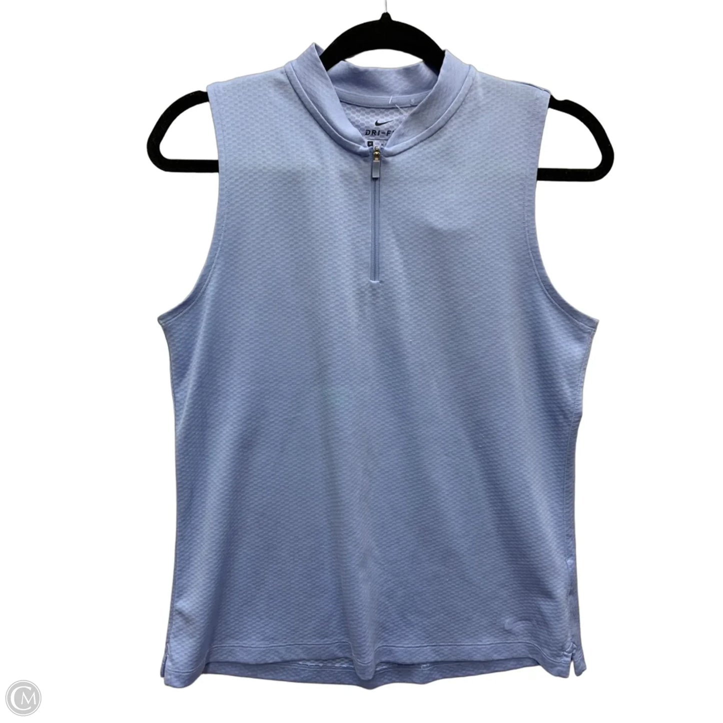 Top Sleeveless By Nike In Blue, Size: M