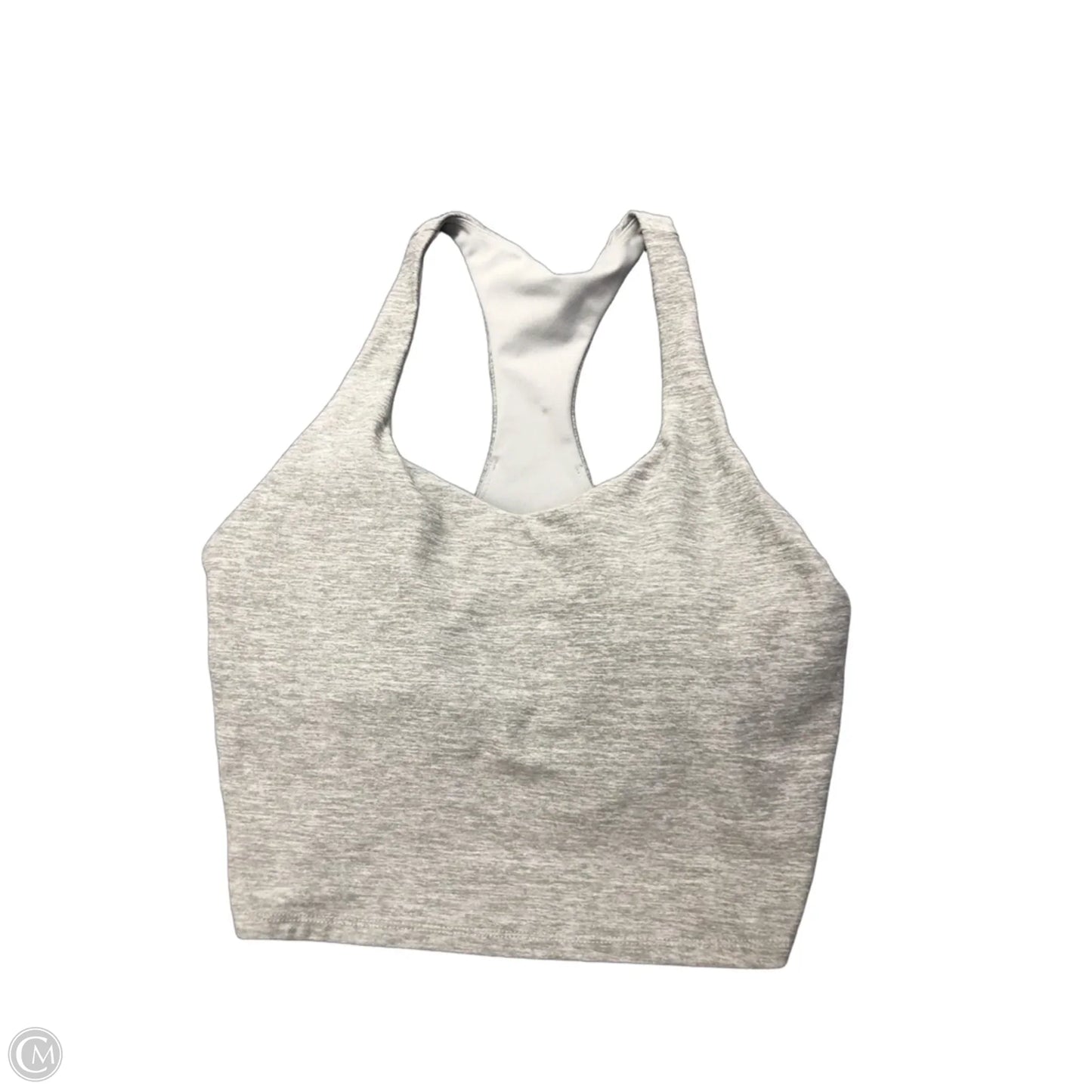 Athletic Bra By Fabletics In Grey, Size: S