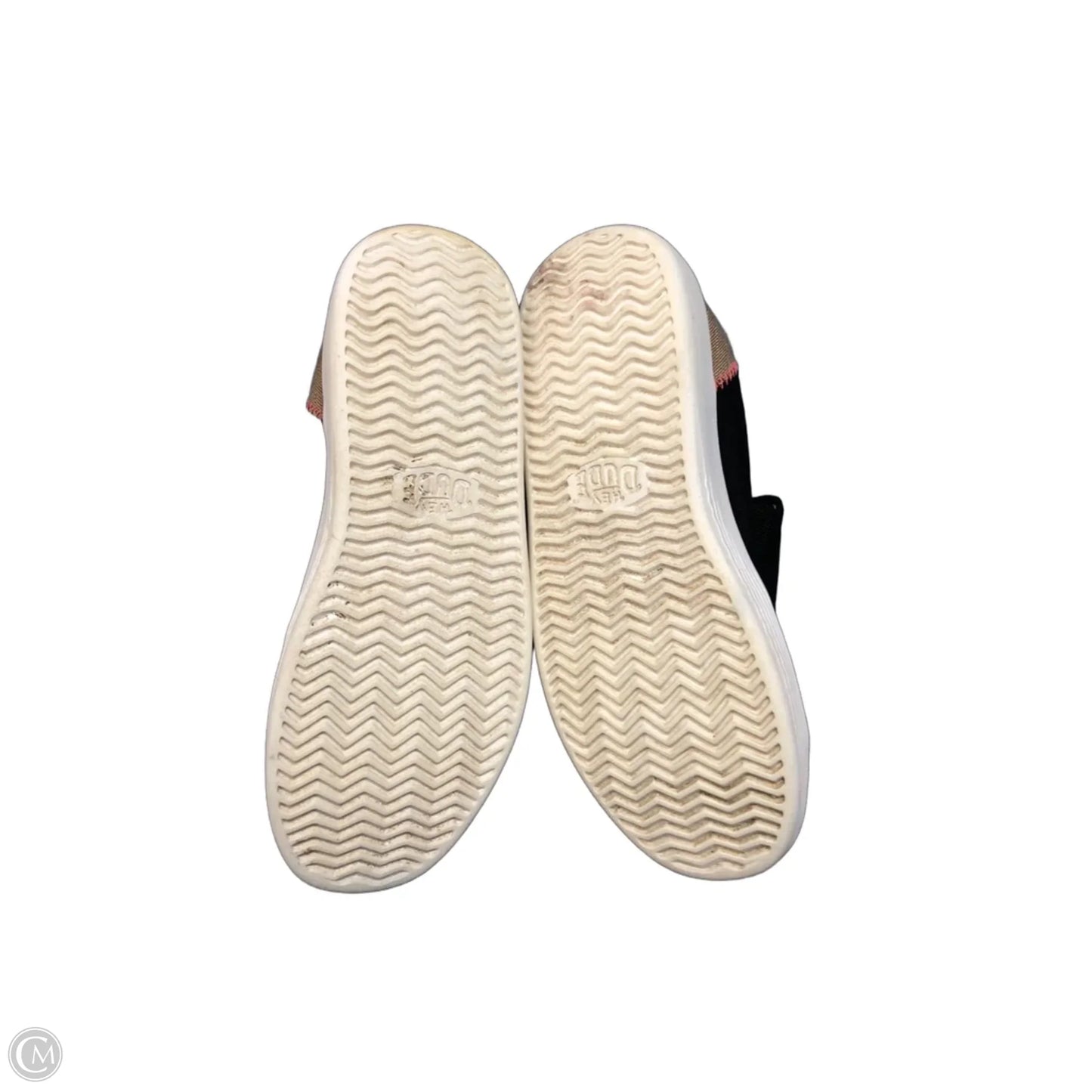 Shoes Sneakers By Hey Dude In Black, Size: 7