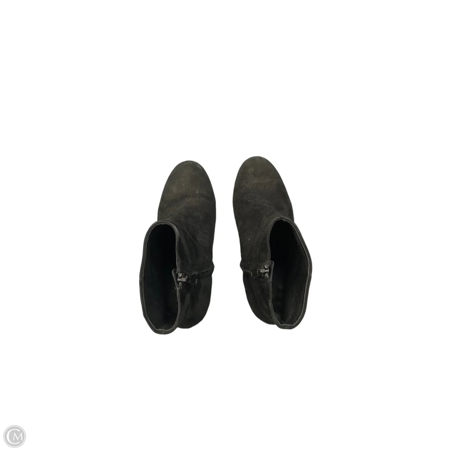 Boots Ankle Heels By Vince In Black, Size: 7.5