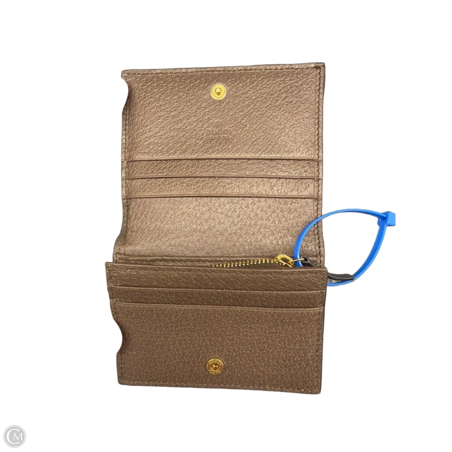 Wallet Luxury Designer By Gucci, Size: Small