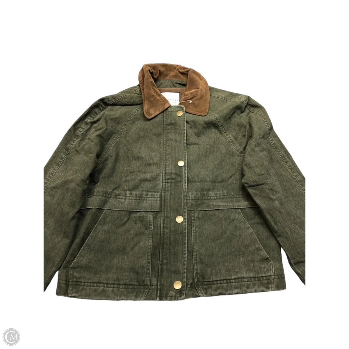 Jacket Denim By Bagatelle In Green, Size: S