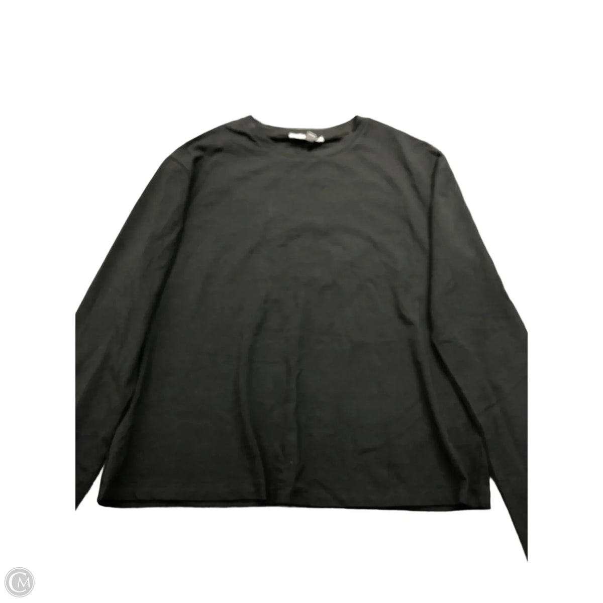 Top Long Sleeve Basic By Cmc In Black, Size: S