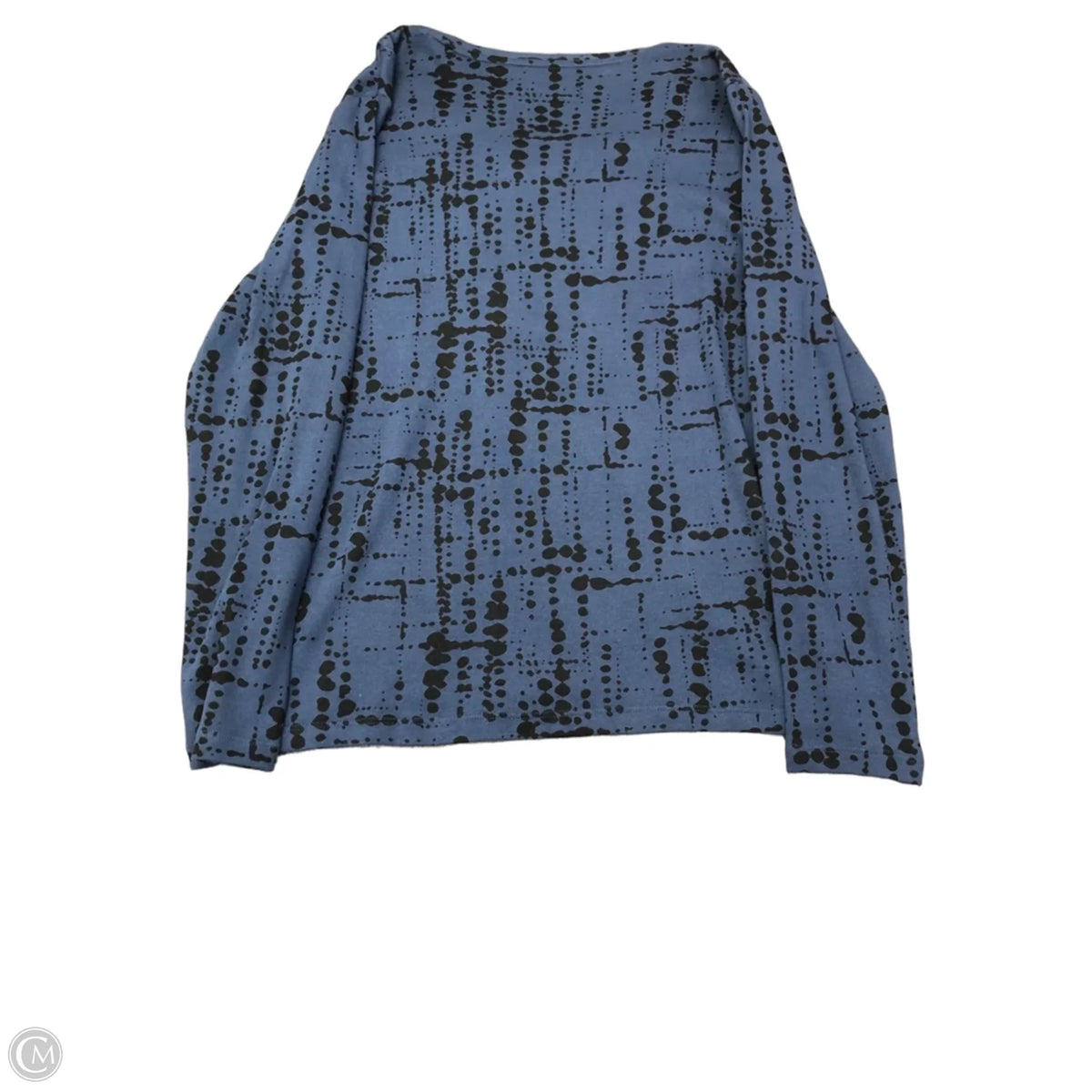 Top Long Sleeve By Chicos In Navy, Size: 2
