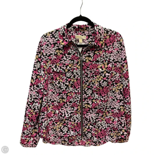 Top Long Sleeve By Michael By Michael Kors In Pink, Size: Xl