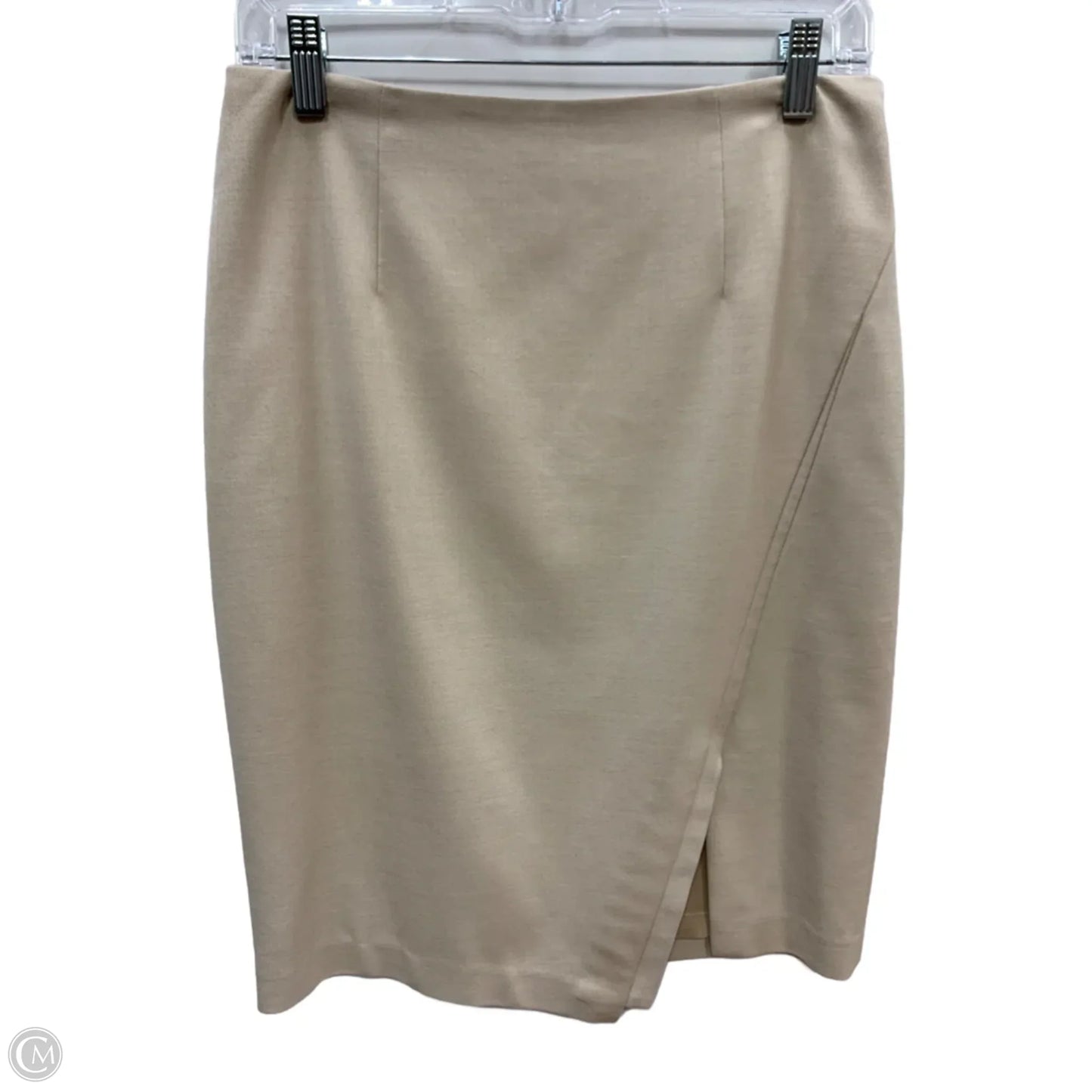 Skirt Midi By White House Black Market In Tan, Size: 4