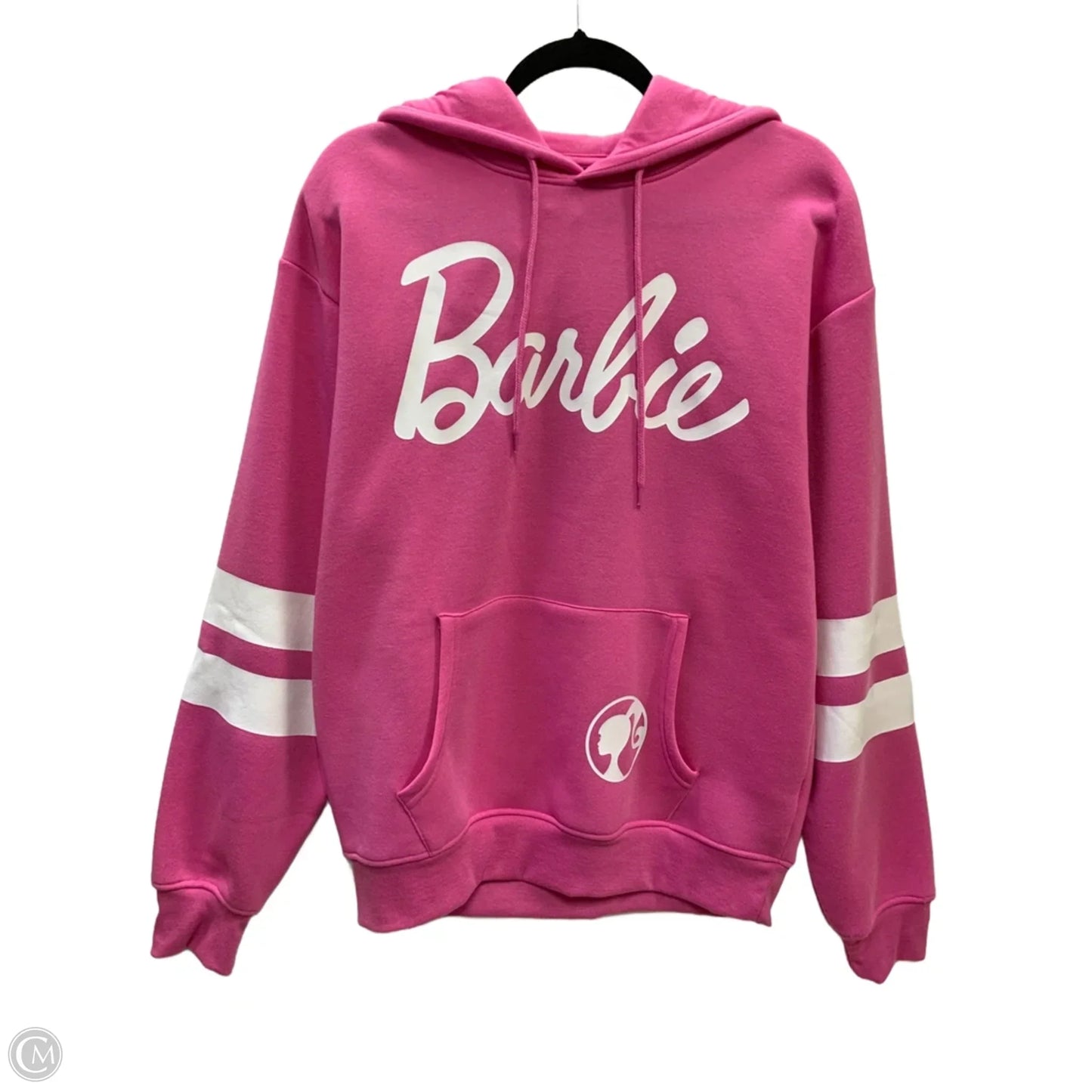 Sweatshirt Hoodie By Clothes Mentor In Pink, Size: L