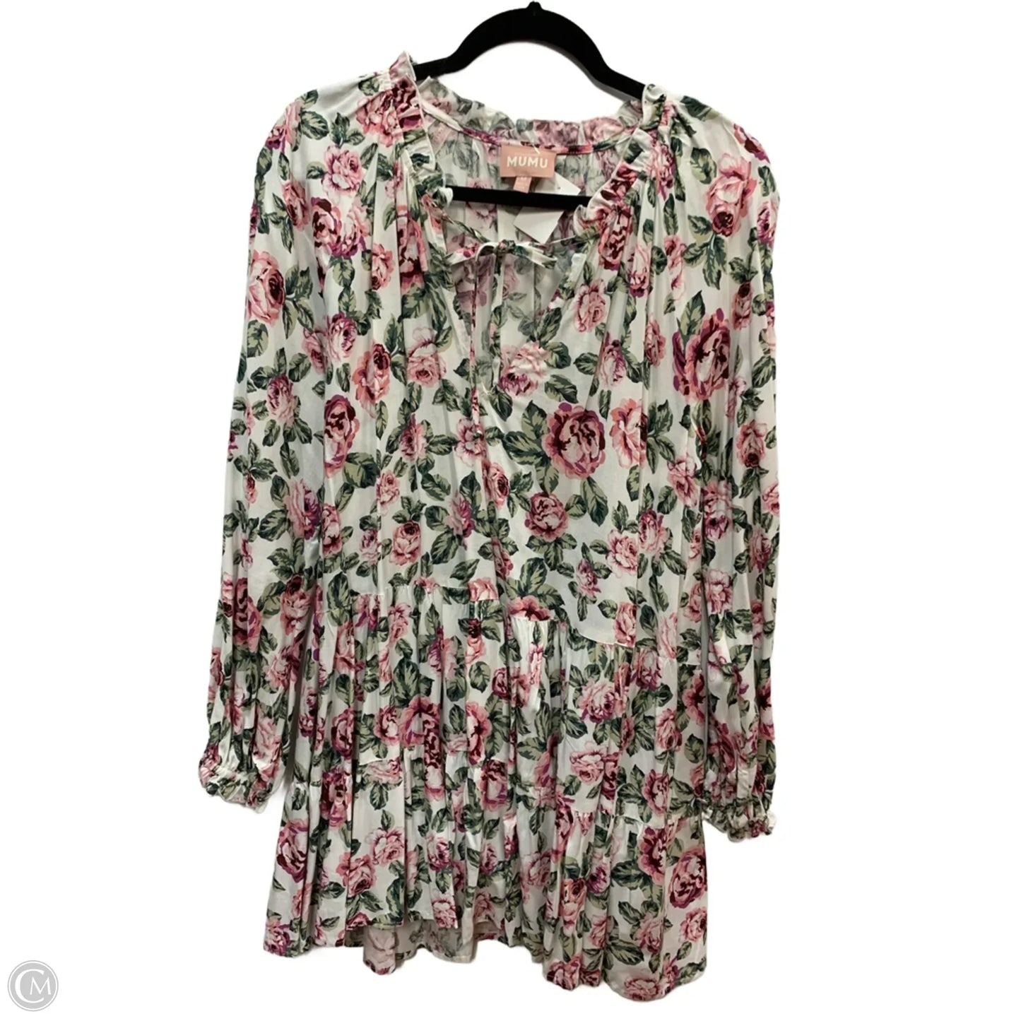 Dress Casual Midi By Mumu In White, Size: M