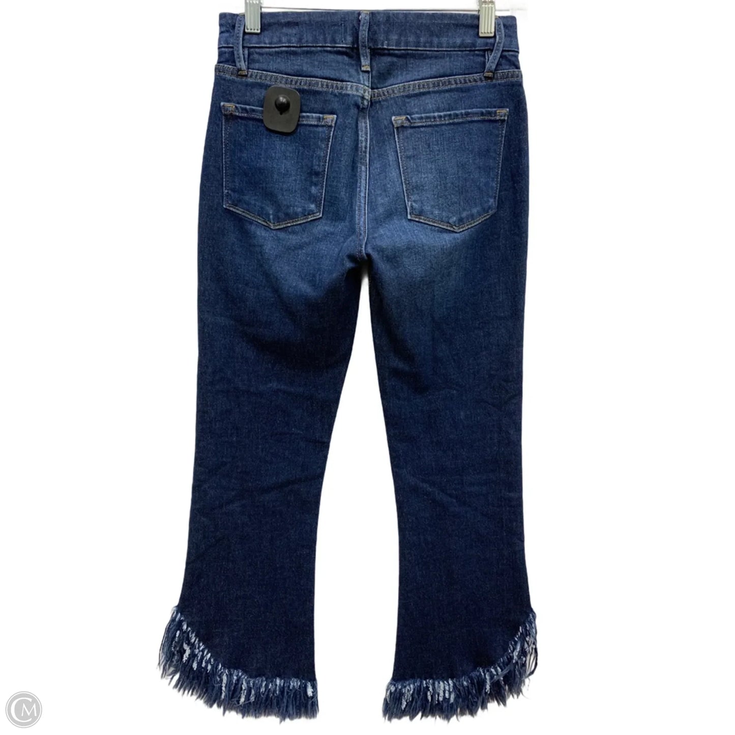 Jeans Skinny By Frame In Blue Denim, Size: 0