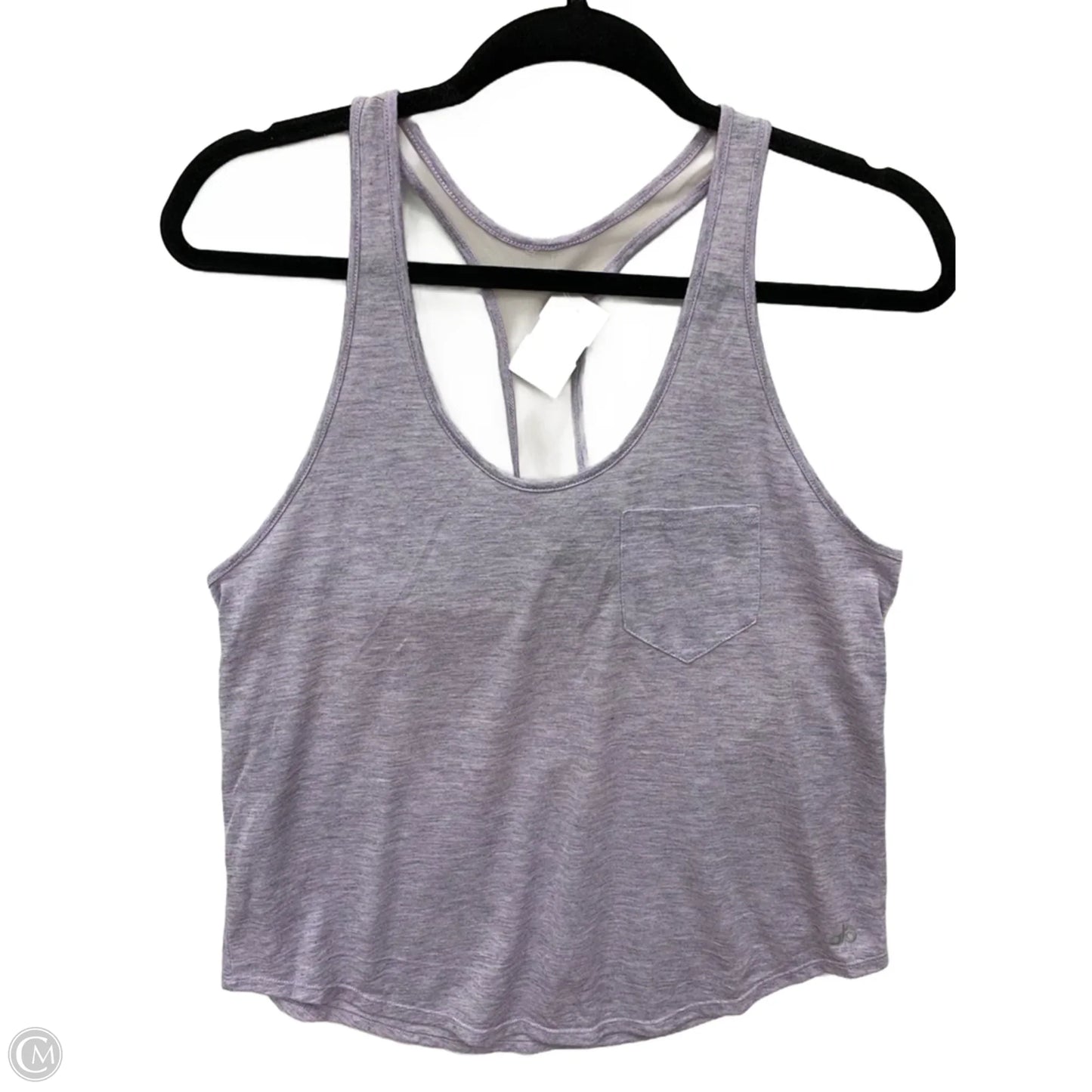 Athletic Tank Top By Alo In Purple, Size: M