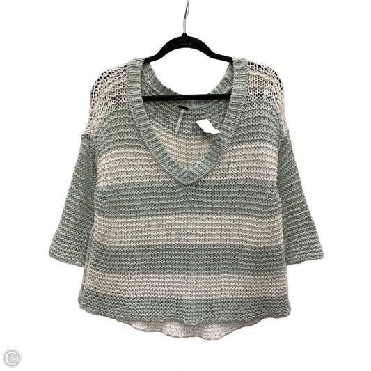 Sweater By Free People In Green, Size: M