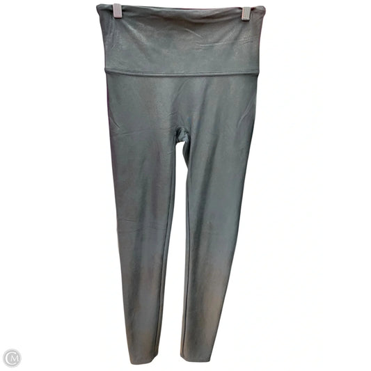 Athletic Leggings By Spanx In Black, Size: L