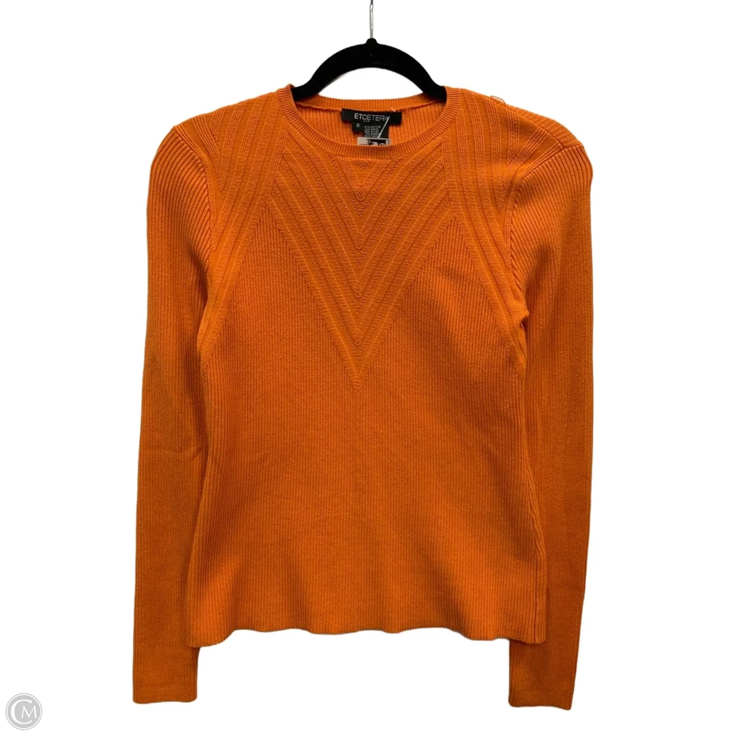 Sweater By Etcetra In Orange, Size: S