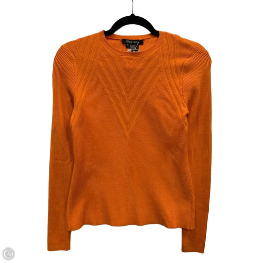 Sweater By Etcetra In Orange, Size: S