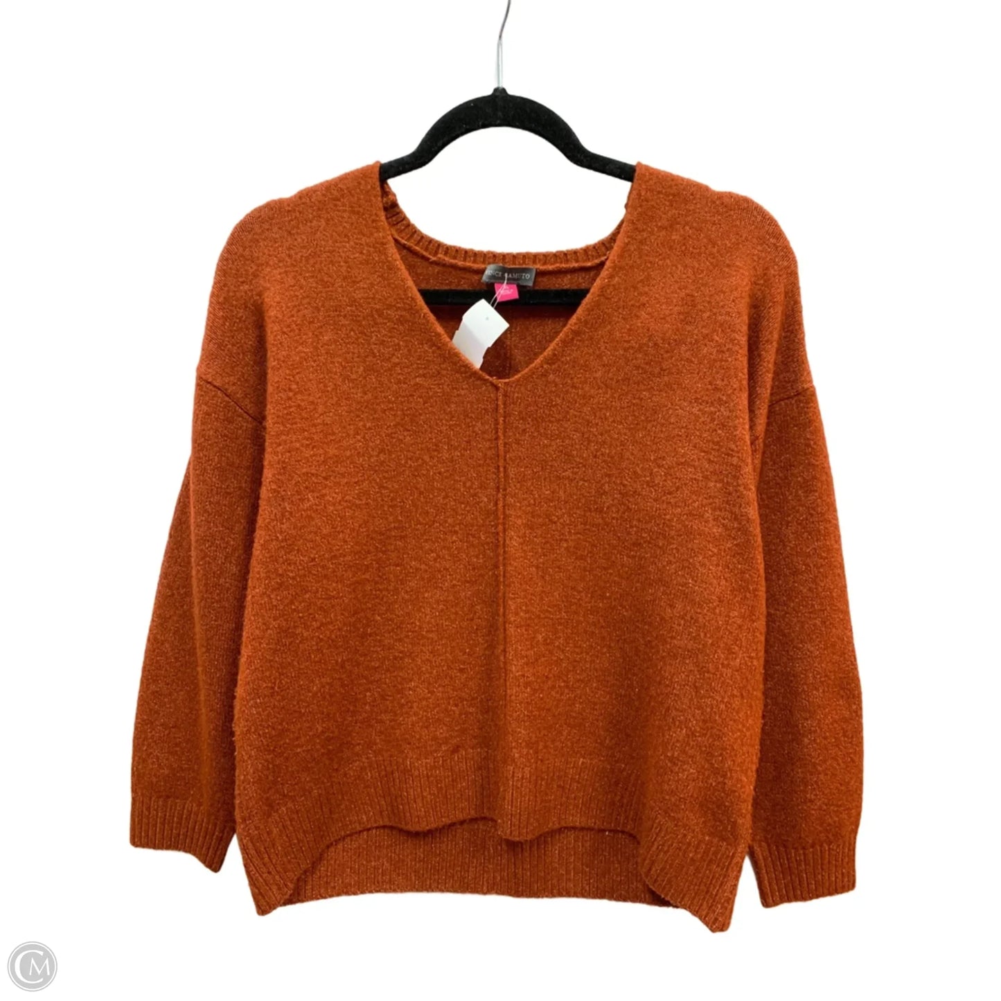 Sweater By Vince Camuto In Orange, Size: Xs