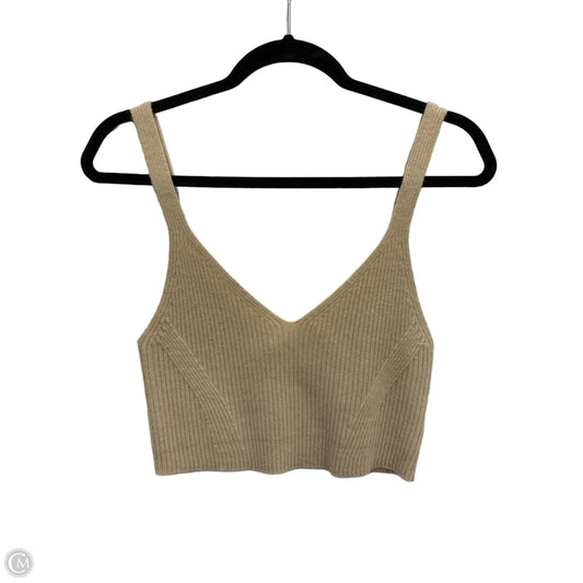 Tank Top By Lilly Silk In Tan, Size: S