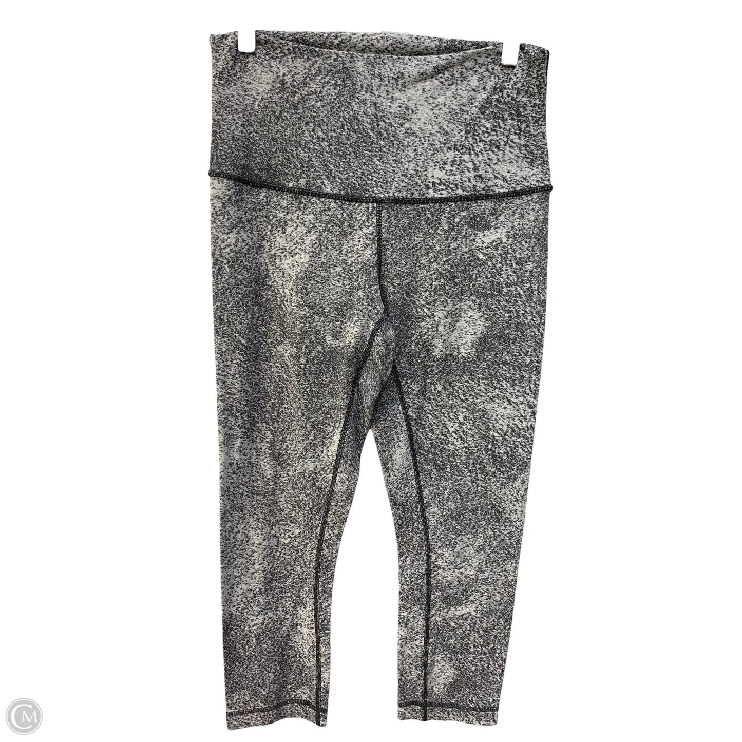 Athletic Leggings By Lululemon In Grey, Size: 10