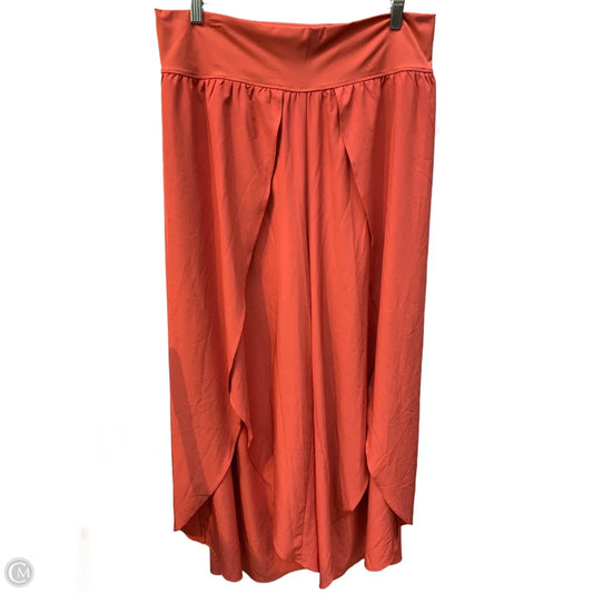 Athletic Pants By Halara In Orange, Size: Xl