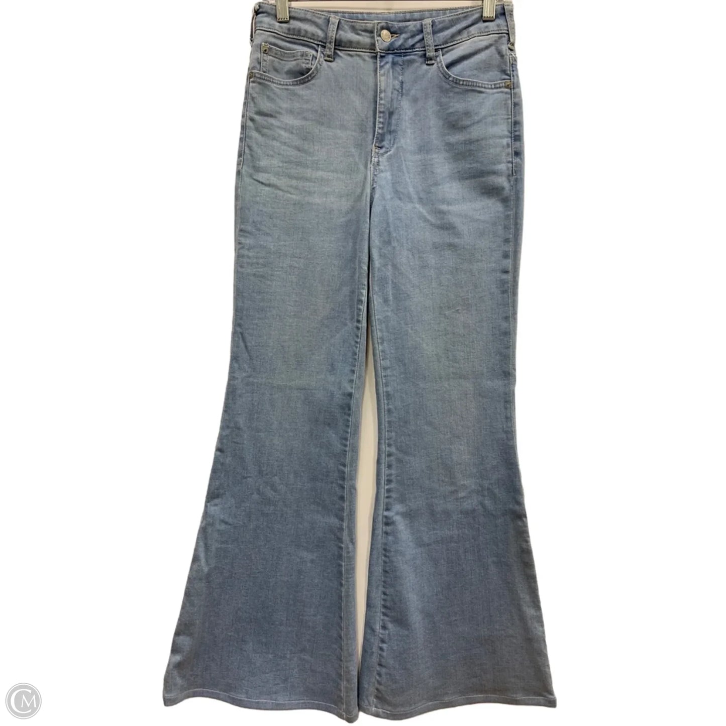 Jeans Flared By Pilcro In Blue Denim, Size: 4