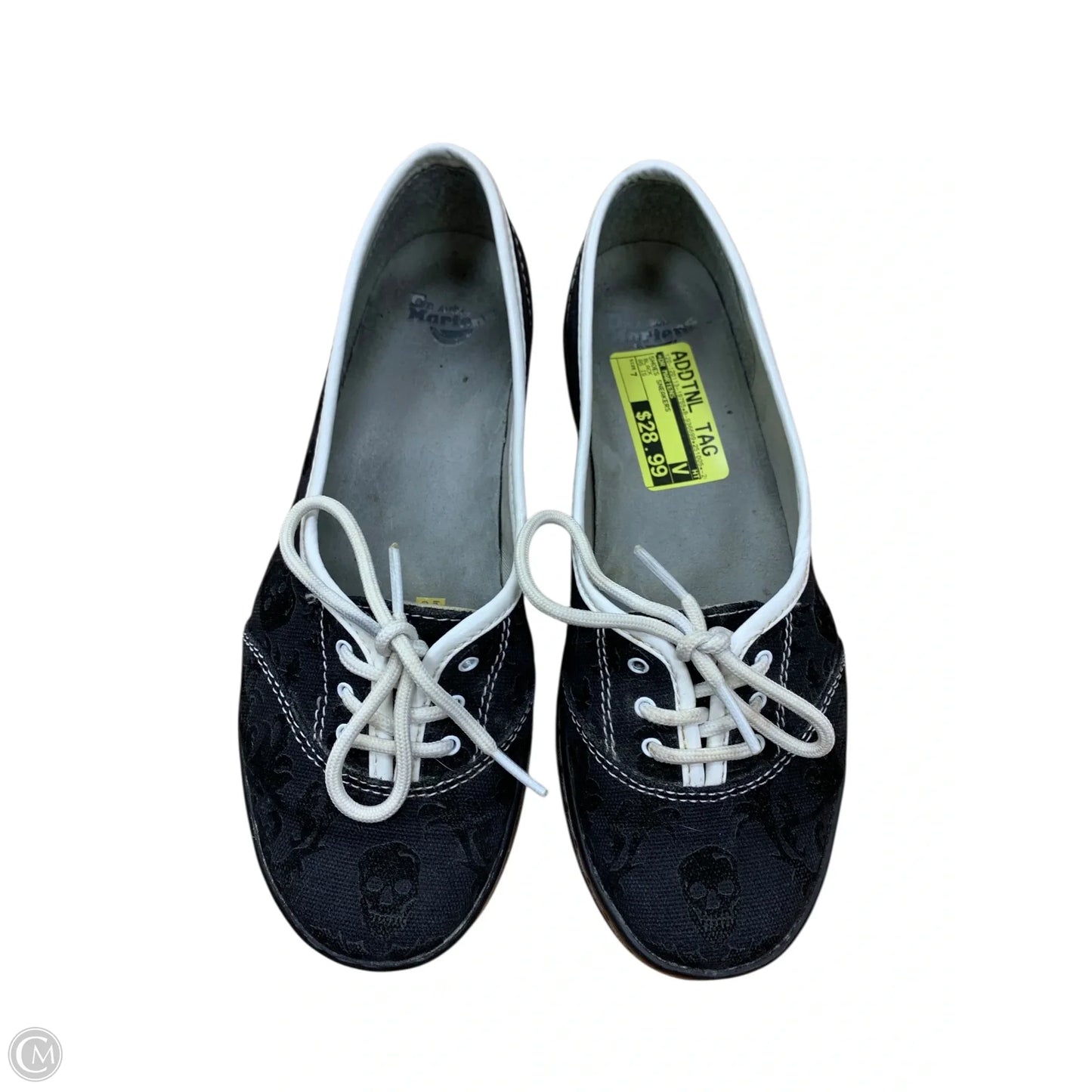 Shoes Sneakers By Dr Martens In Black, Size: 7